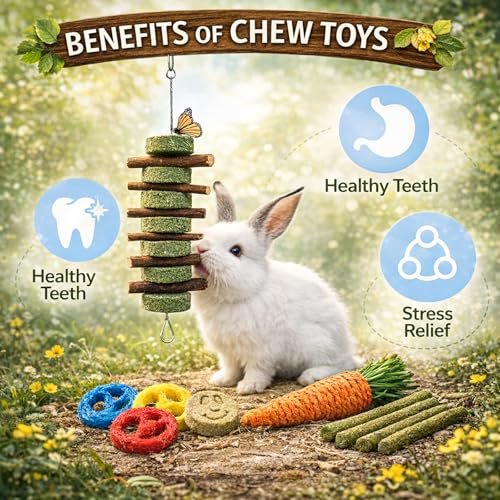 Best Chew Toys For Bunnies: Safe Durable Options